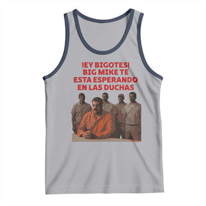 Maduro in Prison Meme Satire Tank Top Spanish Political Politcal Sarcasm TS02 Athletic Heather Navy Print Your Wear