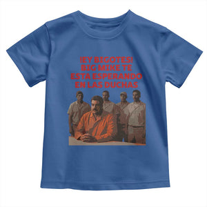 Maduro in Prison Meme Satire Toddler T Shirt Spanish Political Politcal Sarcasm TS02 Royal Blue Print Your Wear