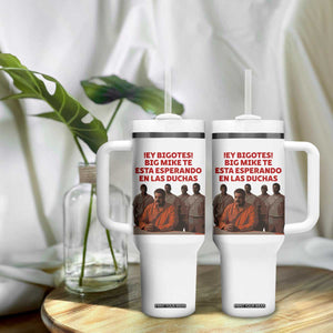 Maduro in Prison Meme Satire Tumbler With Handle Spanish Political Politcal Sarcasm TS02 Print Your Wear