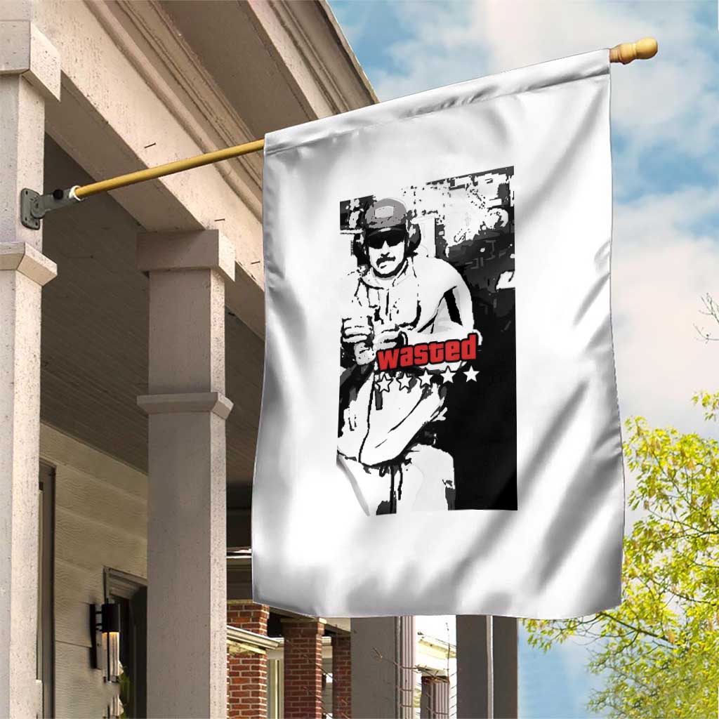 Wasted Maduro Meme Garden Flag Dictators Downfall Political Satire GTA Style TS02 Print Your Wear