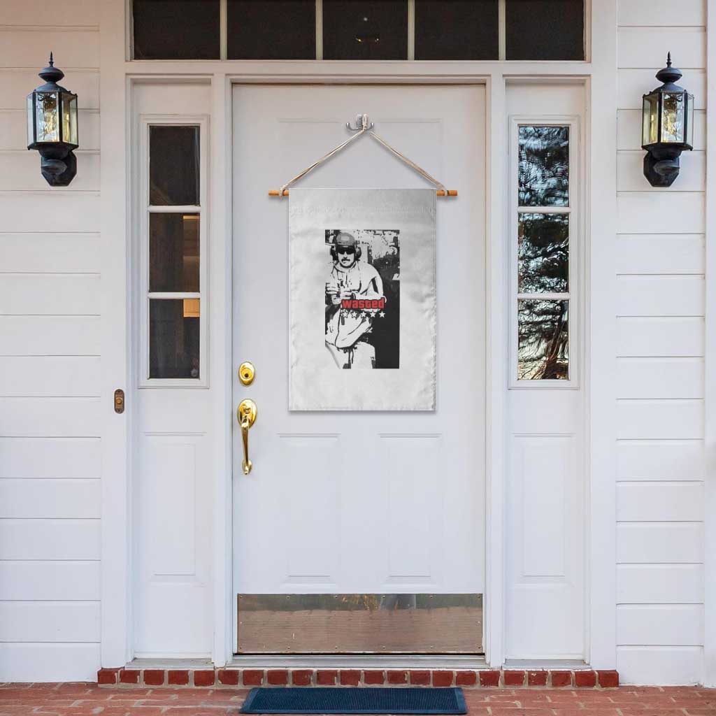 Wasted Maduro Meme Garden Flag Dictators Downfall Political Satire GTA Style TS02 Print Your Wear