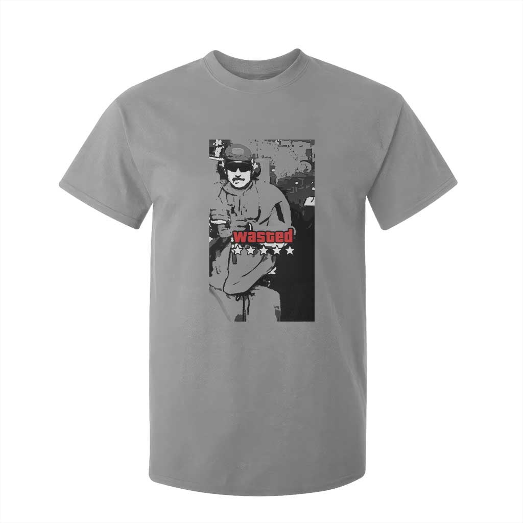 Wasted Maduro Meme T Shirt For Kid Dictators Downfall Political Satire GTA Style TS02 Sport Gray Print Your Wear