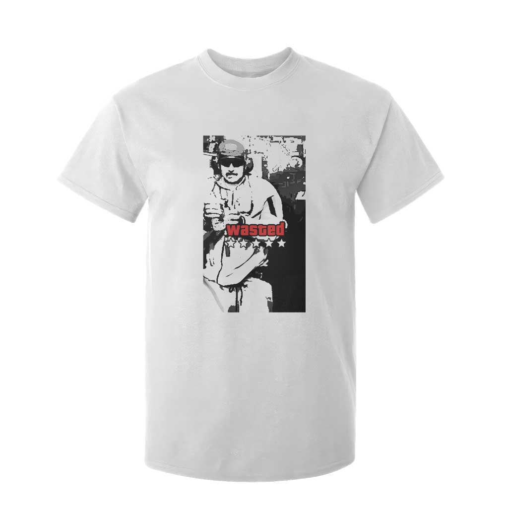 Wasted Maduro Meme T Shirt For Kid Dictators Downfall Political Satire GTA Style TS02 White Print Your Wear