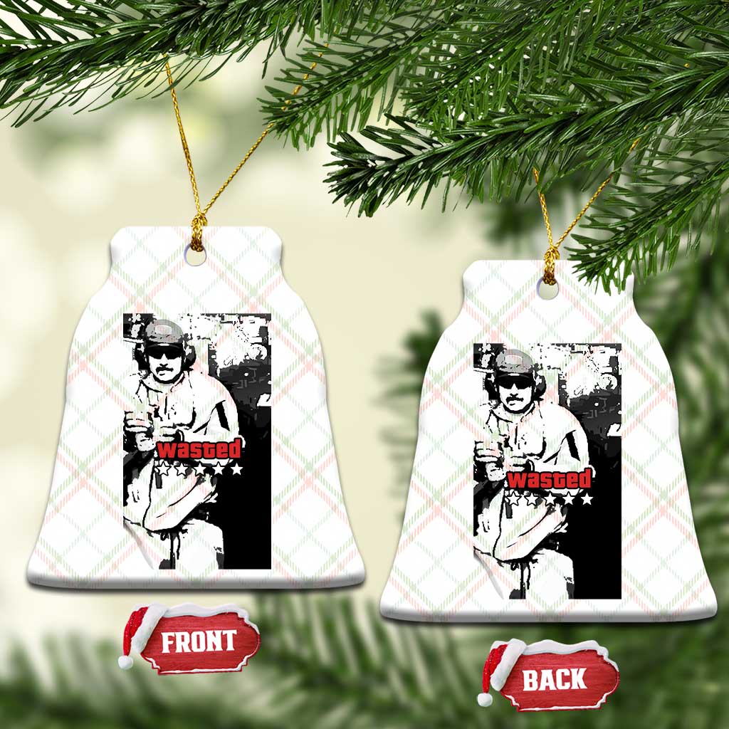 Wasted Maduro Meme Ceramic Ornament Dictators Downfall Political Satire GTA Style TS02 Print Your Wear