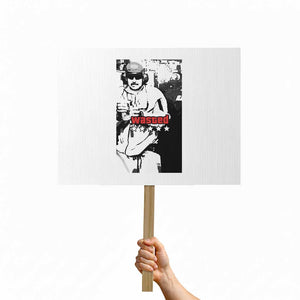 Wasted Maduro Meme Protest Sign Dictator’s Downfall Political Satire GTA Style TS02 Horizontal 18" × 24" White Print Your Wear