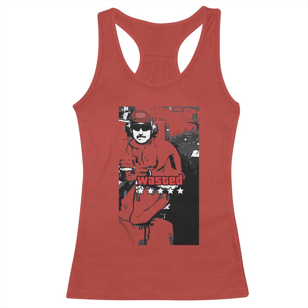 Wasted Maduro Meme Racerback Tank Top Dictators Downfall Political Satire GTA Style TS02 Red Print Your Wear