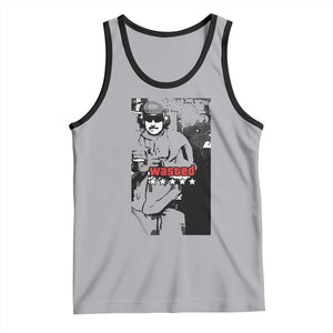 Wasted Maduro Meme Tank Top Dictators Downfall Political Satire GTA Style TS02 Athletic Heather Black Print Your Wear