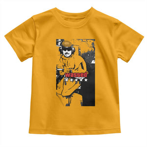 Wasted Maduro Meme Toddler T Shirt Dictators Downfall Political Satire GTA Style TS02 Gold Print Your Wear