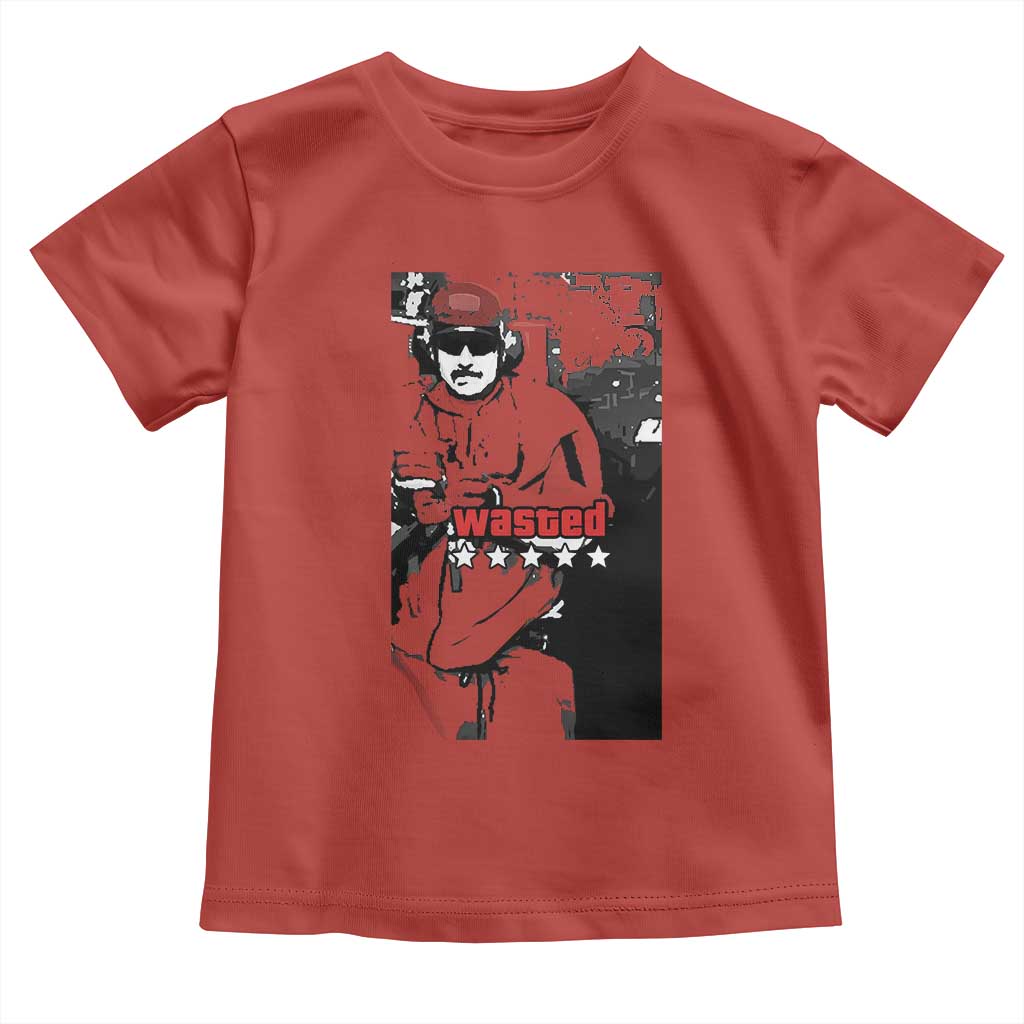 Wasted Maduro Meme Toddler T Shirt Dictators Downfall Political Satire GTA Style TS02 Red Print Your Wear