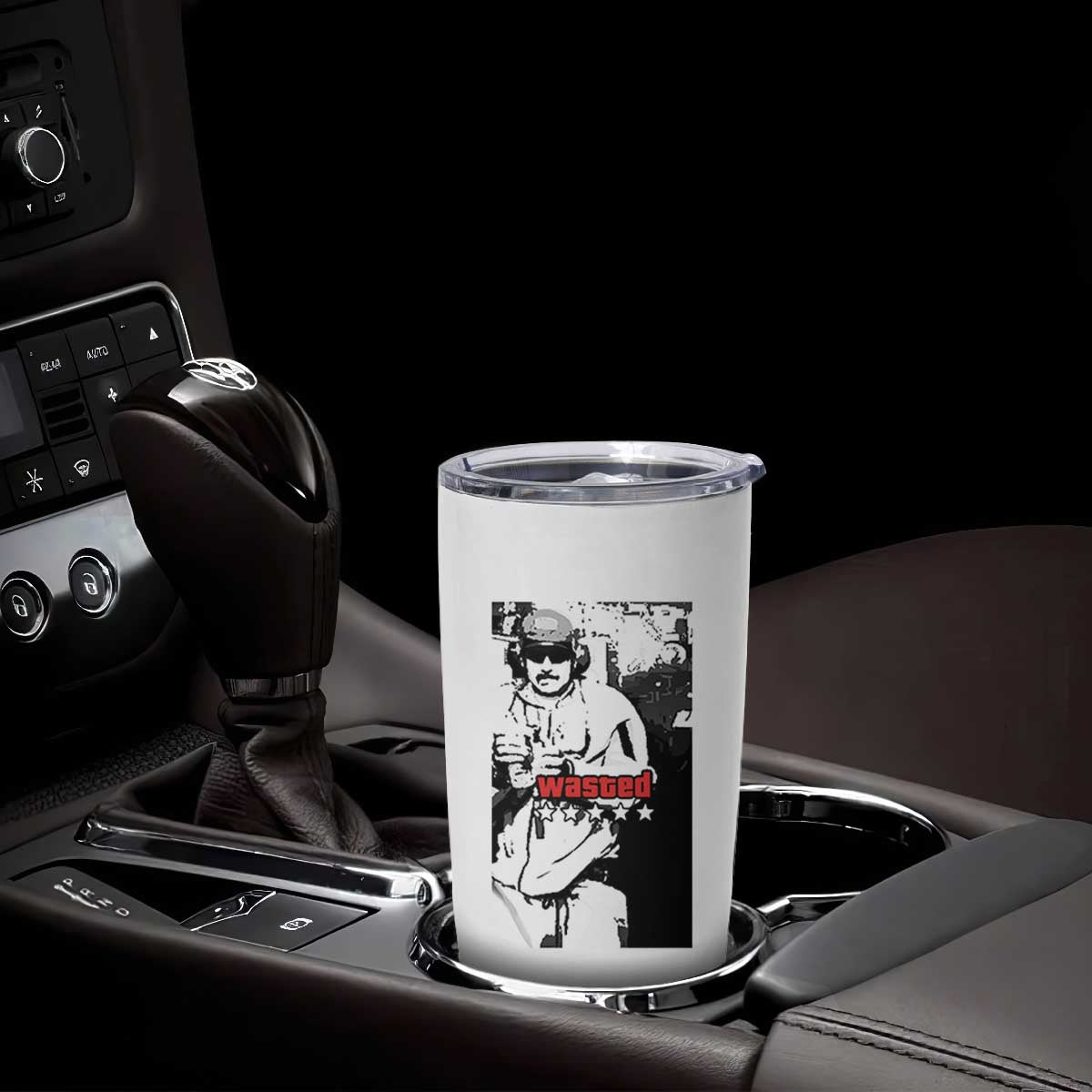 Wasted Maduro Meme Tumbler Cup Dictators Downfall Political Satire GTA Style TS02 Print Your Wear