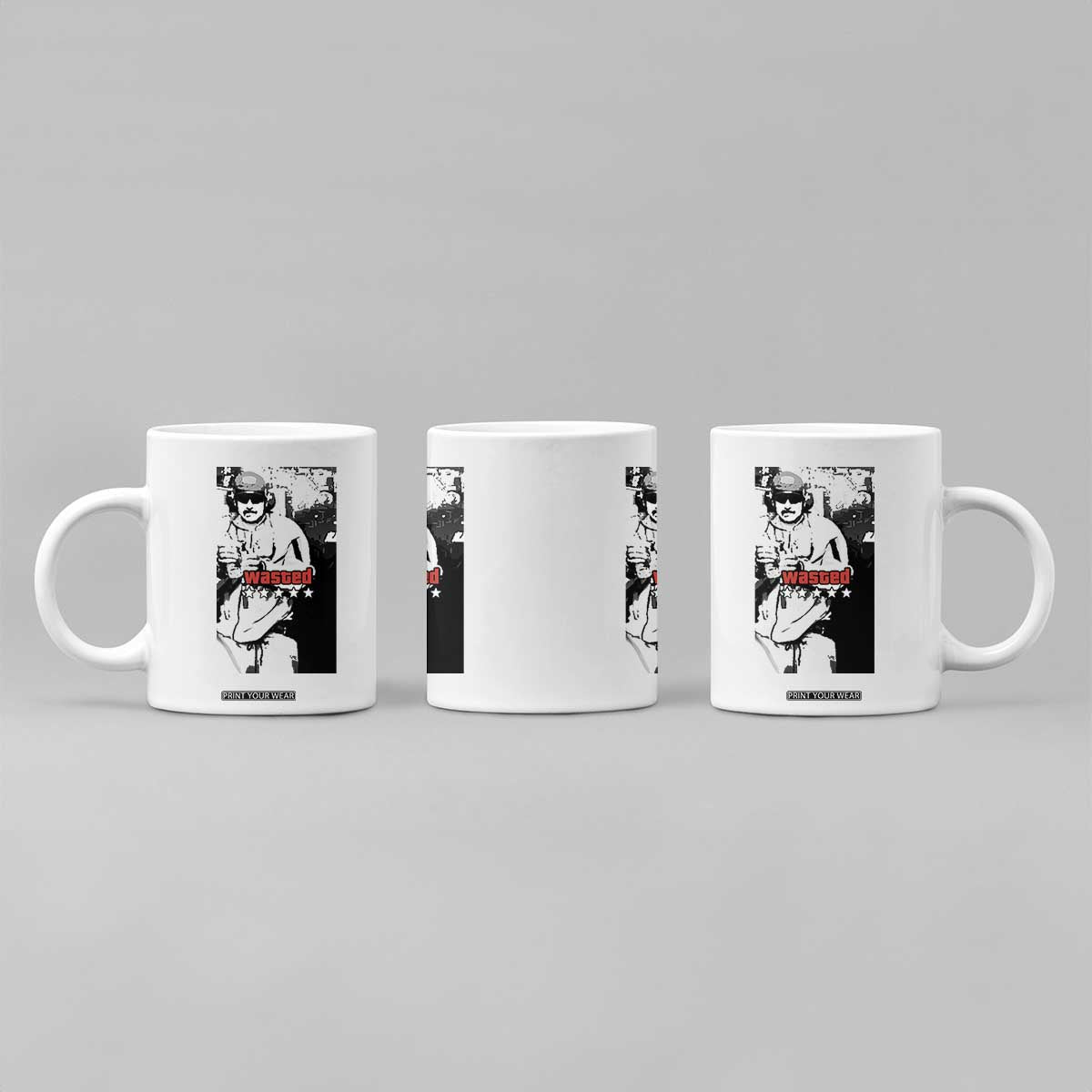 Wasted Maduro Meme Coffee Mug Dictator’s Downfall Political Satire GTA Style TS02 Print Your Wear