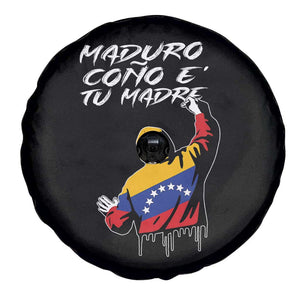Maduro Cono e Tu Madre Spare Tire Cover Venezuelan Protest Graffiti Graphic TS02 Print Your Wear