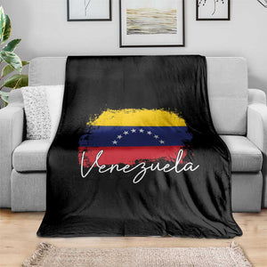 Venezuela Flag Pride Patriotic Throw Blanket for Venezuelan Roost TS02 Print Your Wear