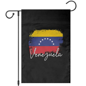 Venezuela Flag Pride Patriotic Garden Flag for Venezuelan Roost TS02 Black Print Your Wear