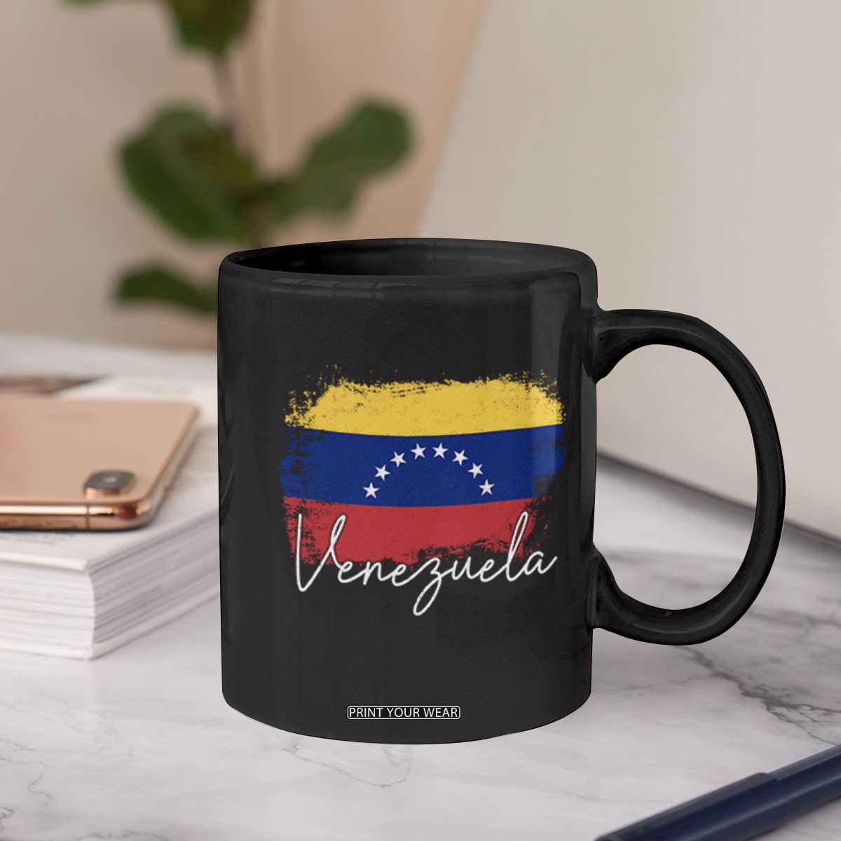 Venezuela Flag Pride Patriotic Coffee Mug for Venezuelan Roost TS02 Print Your Wear