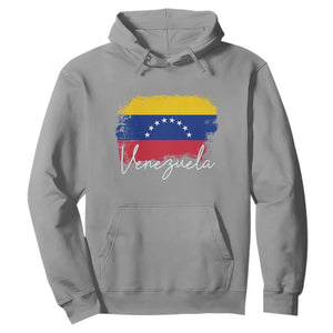 Venezuela Flag Pride Patriotic Hoodie for Venezuelan Roost TS02 Sport Gray Print Your Wear
