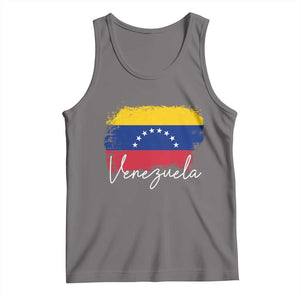 Venezuela Flag Pride Patriotic Tank Top for Venezuelan Roost TS02 Deep Heather Print Your Wear