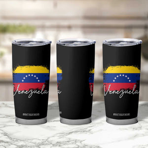 Venezuela Flag Pride Patriotic Tumbler Cup for Venezuelan Roost TS02 Print Your Wear