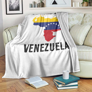 We Stand With Venezuela Throw Blanket Venezuelan Flag Unity Graphic TS02 Print Your Wear