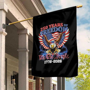 250 Years of Freedom 1776 2026 Patriotic Eagle Garden Flag We The People USA Semiquincentennial TS02 Print Your Wear
