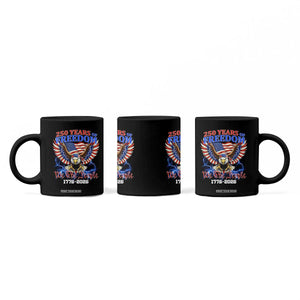 250 Years of Freedom 1776 2026 Patriotic Eagle Coffee Mug We The People USA Semiquincentennial TS02 Print Your Wear
