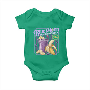 Blue Moon Over Brooklyn Banana Smoothie Aesthetic Baby Onesie Extra Banana Hockey Romance Retro Style TS02 Irish Green Print Your Wear