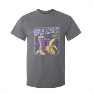 Blue Moon Over Brooklyn Banana Smoothie Aesthetic T Shirt For Kid Extra Banana Hockey Romance Retro Style TS02 Charcoal Print Your Wear