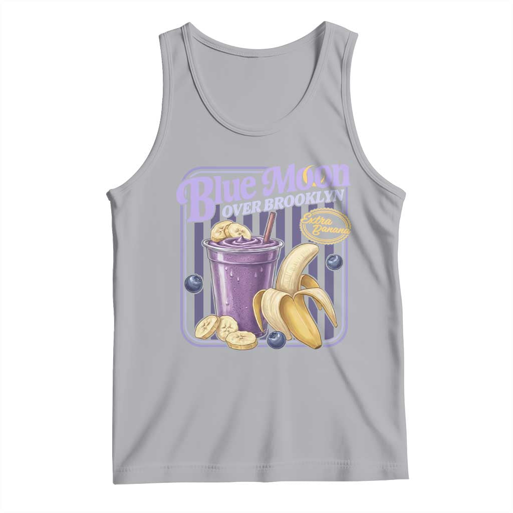 Blue Moon Over Brooklyn Banana Smoothie Aesthetic Tank Top Extra Banana Hockey Romance Retro Style TS02 Athletic Heather Print Your Wear
