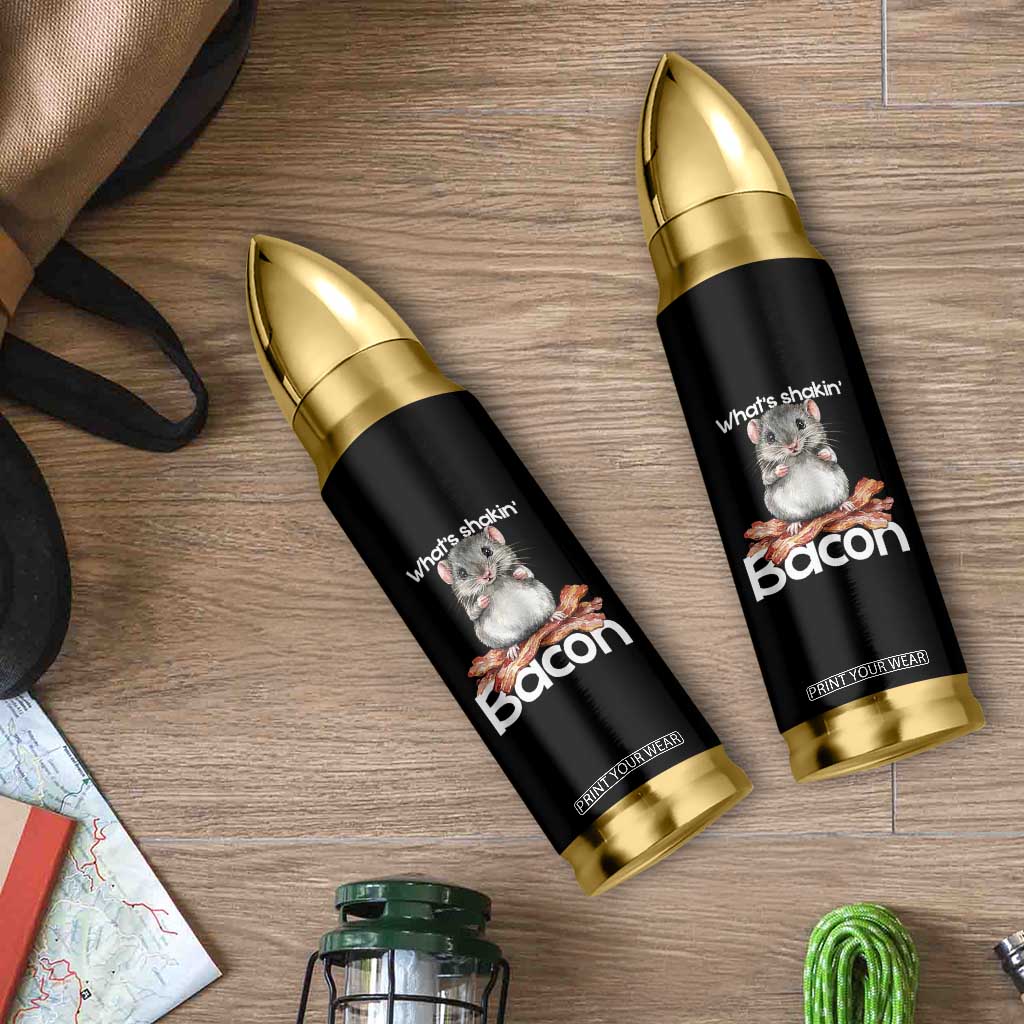 What is Shakin Bacon Funny Mouse Bullet Tumbler Pun Animal Humor TS02 Print Your Wear