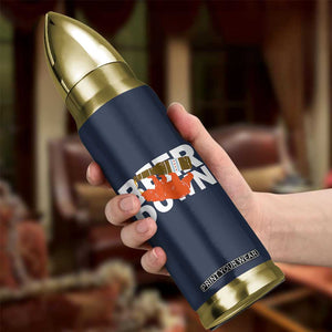 Funny Drinking Bear Beer Down Bullet Tumbler Tailgate Gift for Football Fans TS02 Print Your Wear