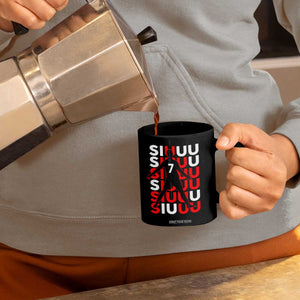 Siuuuu Celebration Number 7 Seven Soccer Fans Coffee Mug TS02 Print Your Wear
