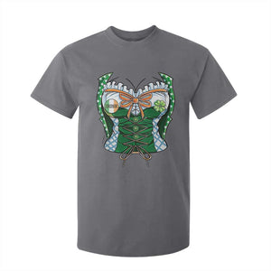 Funny St Patricks Day T Shirt For Kid Women Leprechaun Costume TS02 Charcoal Print Your Wear