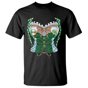 Funny St. Patricks Day T Shirt Women Leprechaun Costume TS02 Black Printyourwear