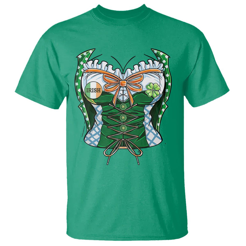 Funny St. Patricks Day T Shirt Women Leprechaun Costume TS02 Irish Green Printyourwear