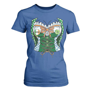 Funny St Patricks Day T Shirt For Women Women Leprechaun Costume TS02 Royal Blue Print Your Wear