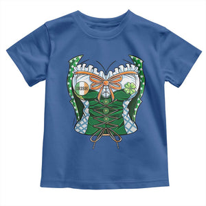 Funny St Patricks Day Toddler T Shirt Women Leprechaun Costume TS02 Royal Blue Print Your Wear