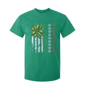 Funny St Patricks Day T Shirt For Kid Shamrock American Flag TS02 Irish Green Print Your Wear