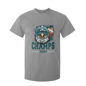 Celebrated Eagles T Shirt For Kid Championship 2025 Retro TS02 Sport Gray Print Your Wear