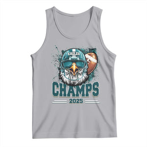 Celebrated Eagles Tank Top Championship 2025 Retro TS02 Athletic Heather Print Your Wear
