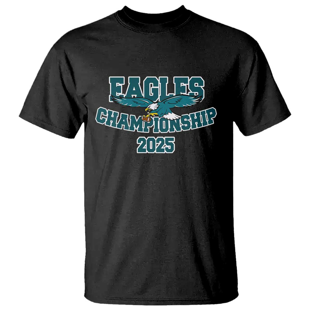 Celebrated Eagles T Shirt Championship 2025 TS02 Black Print Your Wear