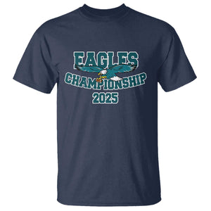 Celebrated Eagles T Shirt Championship 2025 TS02 Navy Print Your Wear