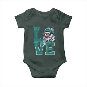 Eagles Inspirational Baby Onesie LOVE Cool Eagle Lover Vintage TS02 Print Your Wear
