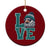 Eagles Inspirational Ceramic Ornament LOVE Cool Eagle Lover Vintage TS02 1pc Red Print Your Wear