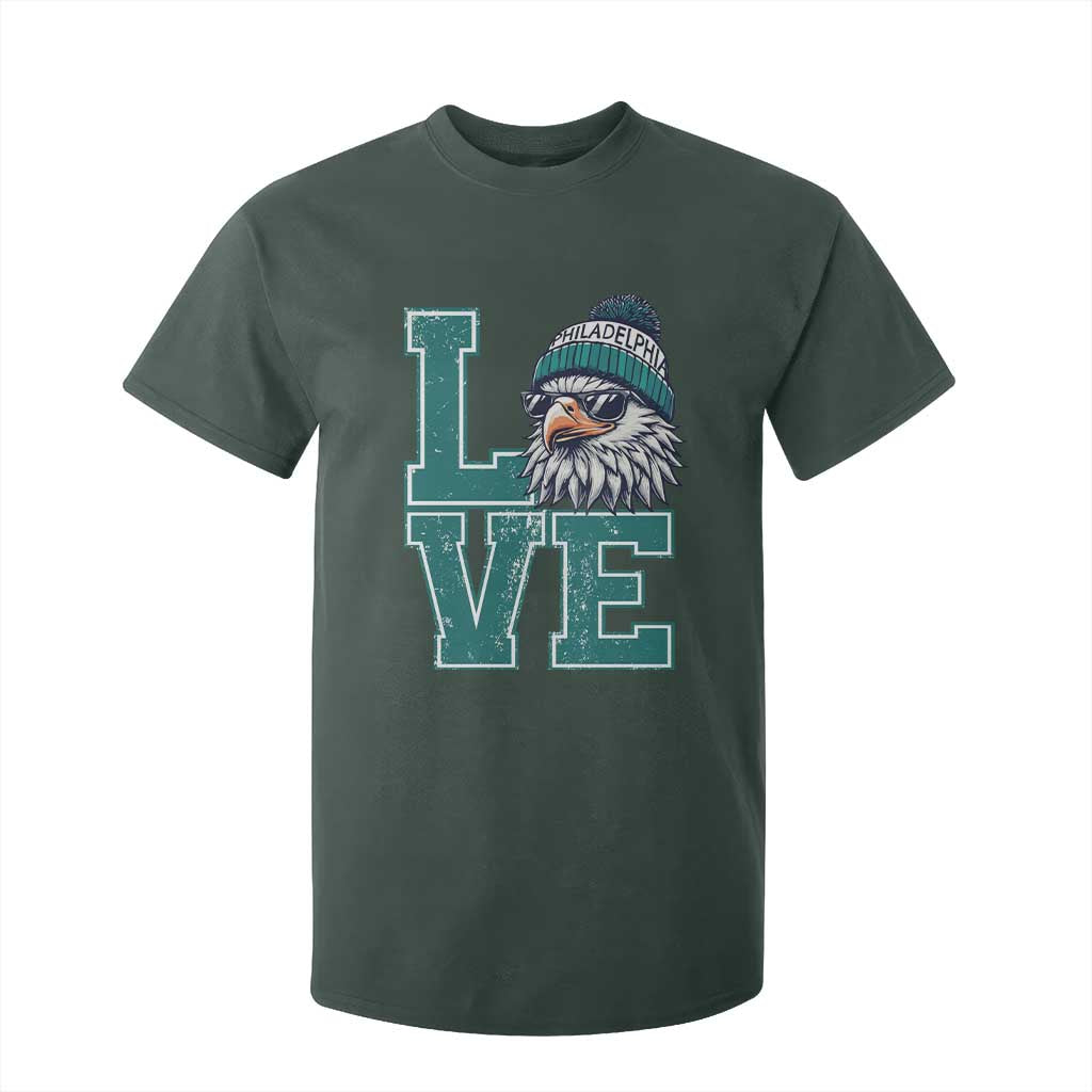 Eagles Inspirational T Shirt For Kid LOVE Cool Eagle Lover Vintage TS02 Dark Forest Green Print Your Wear