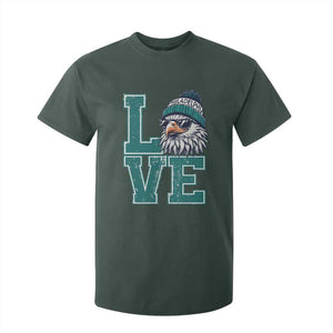 Eagles Inspirational T Shirt For Kid LOVE Cool Eagle Lover Vintage TS02 Dark Forest Green Print Your Wear