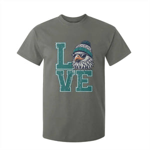 Eagles Inspirational T Shirt For Kid LOVE Cool Eagle Lover Vintage TS02 Military Green Print Your Wear