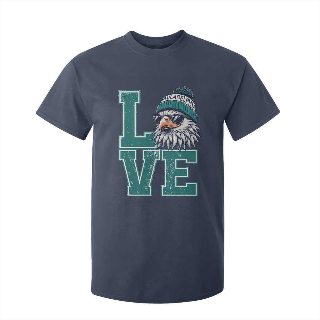 Eagles Inspirational T Shirt For Kid LOVE Cool Eagle Lover Vintage TS02 Navy Print Your Wear