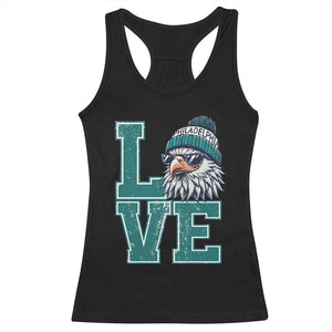 Eagles Inspirational Racerback Tank Top LOVE Cool Eagle Lover Vintage TS02 Black Print Your Wear