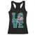 Eagles Inspirational Racerback Tank Top LOVE Cool Eagle Lover Vintage TS02 Black Print Your Wear