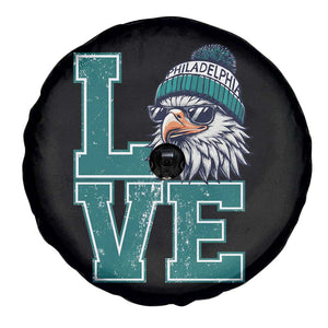 Eagles Inspirational Spare Tire Cover LOVE Cool Eagle Lover Vintage TS02 Print Your Wear